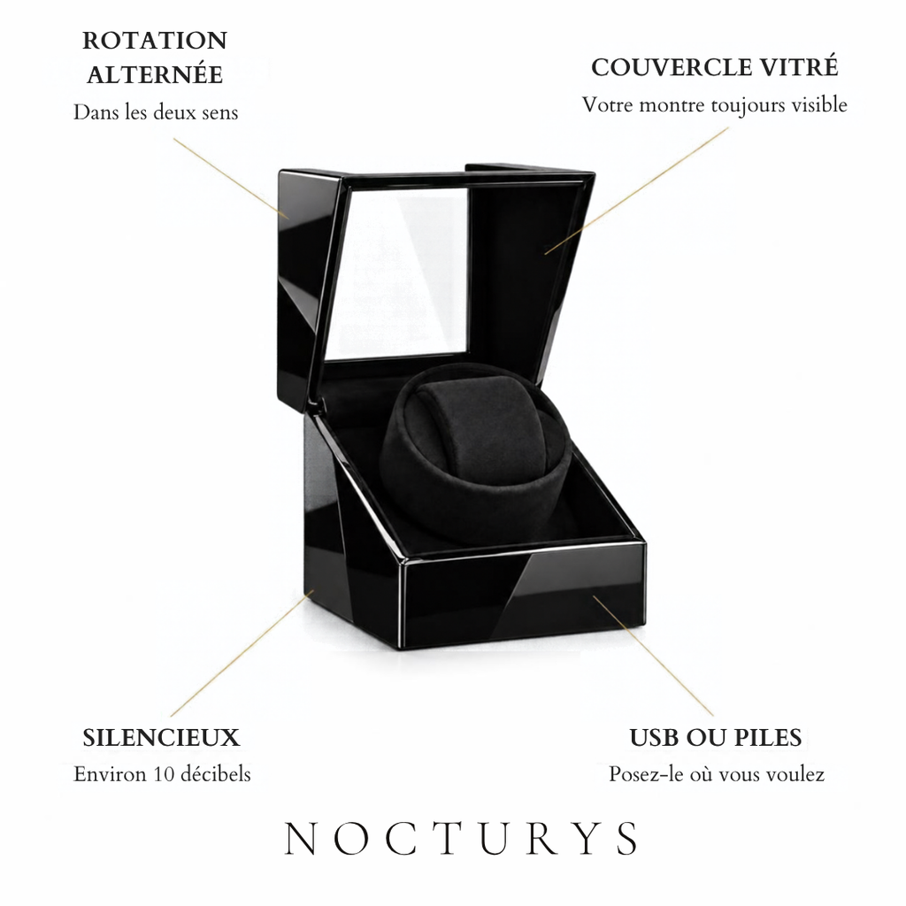 Minuit — Remontoir pour 1 ou 2 montres automatiques