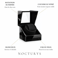Minuit — Remontoir pour 1 ou 2 montres automatiques