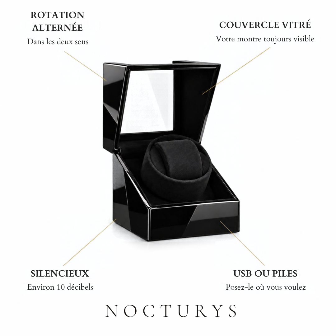 Minuit — Remontoir pour 1 ou 2 montres automatiques