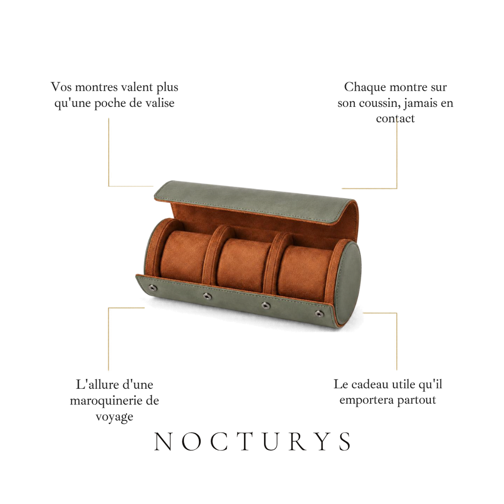 Transit — Étui de voyage pour 3 montres