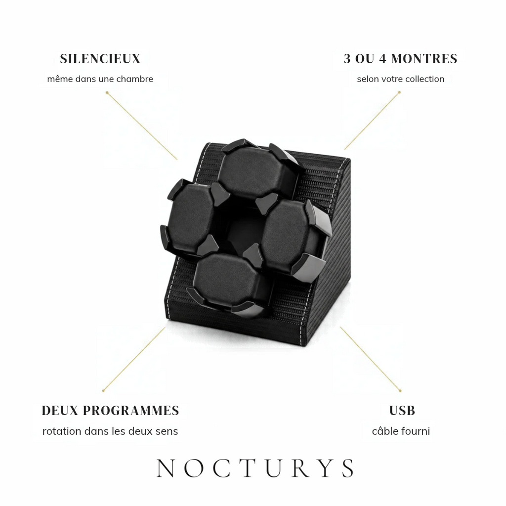 Constellation — Remontoir pour 3 ou 4 montres automatiques