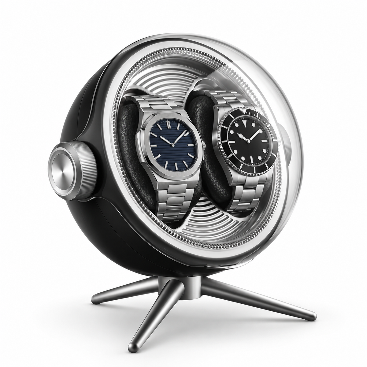 Halo II — Remontoir pour 2 montres automatiques