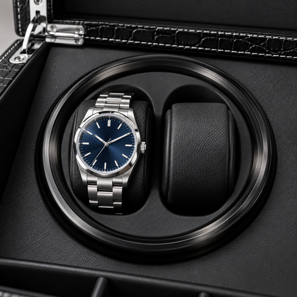 Gravitation — Remontoir 4 montres automatiques + 6 places de rangement